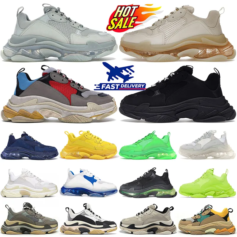 balenciaga triple s balenciga triple s chaussures décontractées pour hommes femmes baskets de créateurs plate-forme baskets pour hommes coureur de tennis