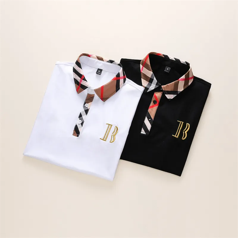 Men's Stylist Polo Shirt Luxury Italian men's designer clothing short sleeve fashion men's summer T-shirt Asian size M-3XL 08