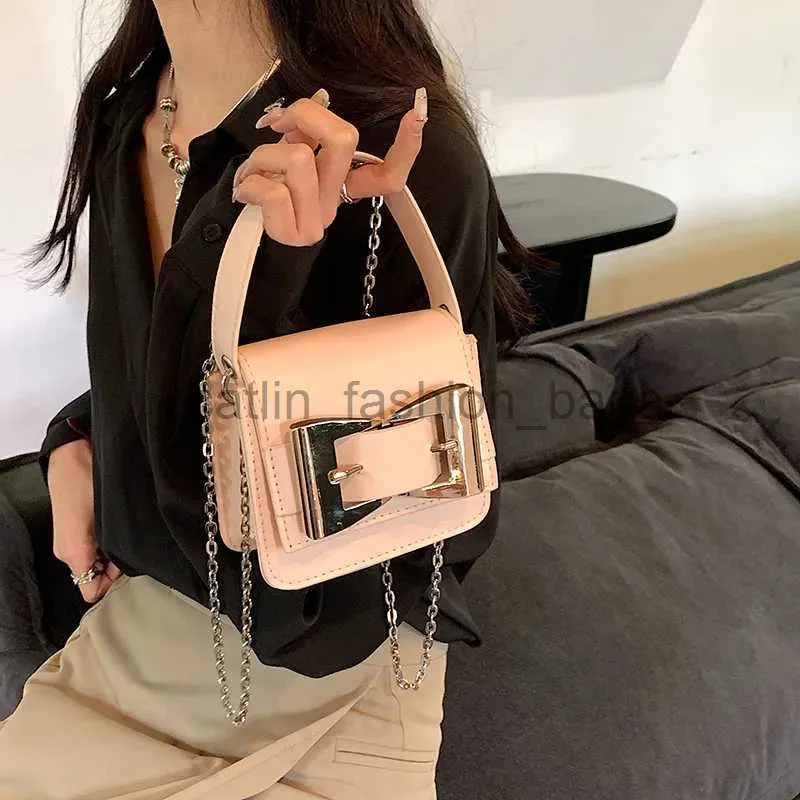 Omuz Çantaları 2023 Kadın Çanta Pembe Kadın Çapraz Vücut Çantası Taşınabilir Kare Çanta Parti Handbagcatlin_fashion_bags