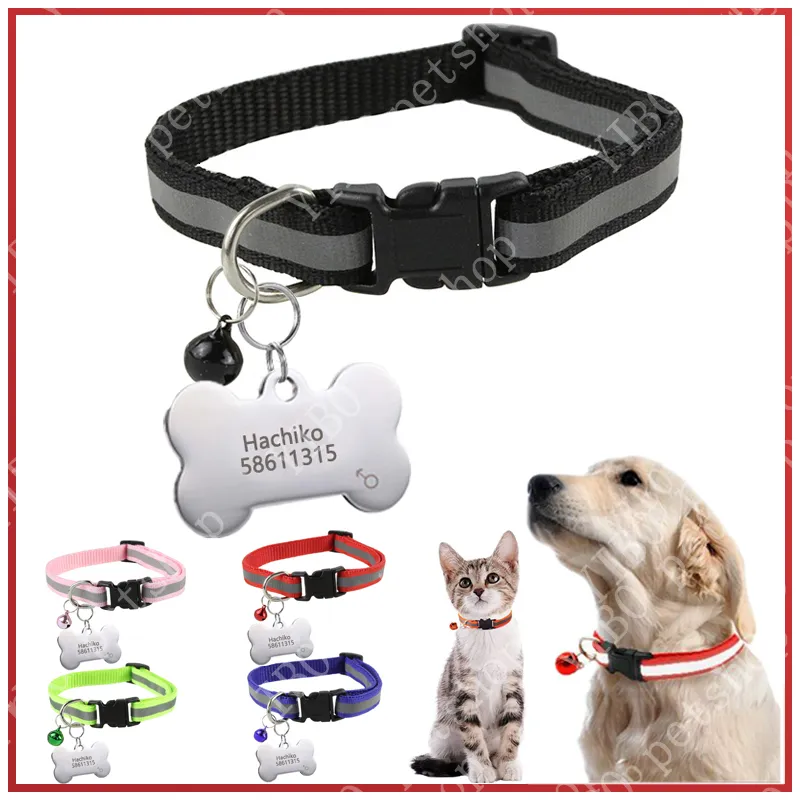 Personalized dog tags and collars sale