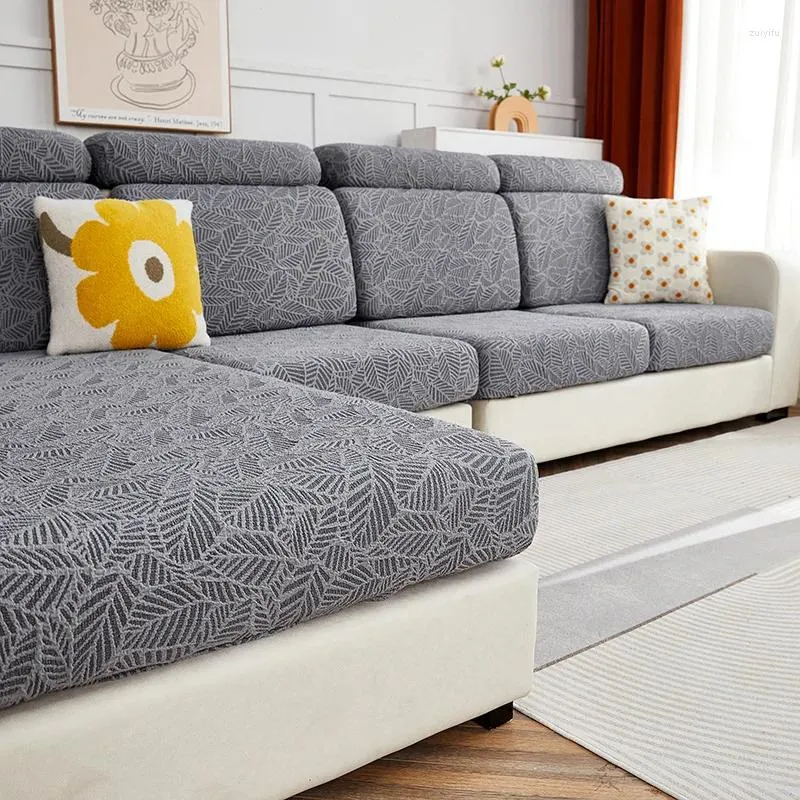 Pokrywa krzesła zagęszczone wytłoczona Jacquard All-Season Elastyczna sofa sofy regulowane głębokie sofy