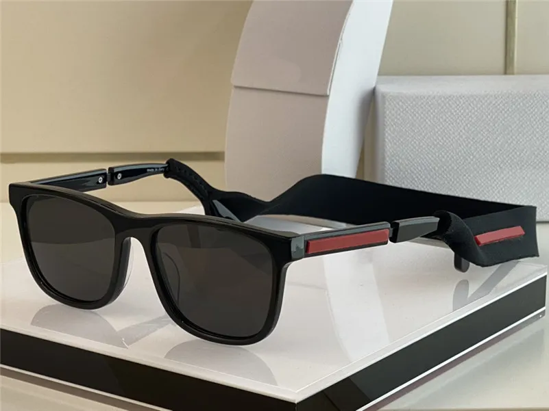 Novo design de moda masculino óculos de sol polarizados 04x armação de acetato quadrado forma simples estilo esportivo ao ar livre óculos de proteção uv400