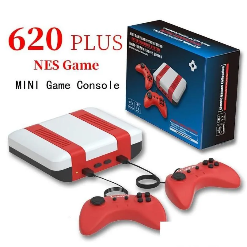 Portable Game Players مدمج 620 ألعاب ألعاب الفيديو TVBOX Retro الكلاسيكية ألعاب لاعب Dendy Console Boy Toy Gift Drop Delive DHT8M