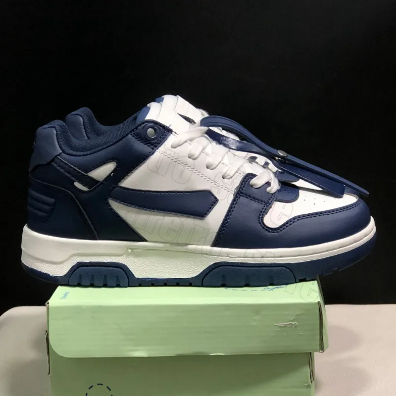 OFF-WHITE Out Of Office Calf Leather White Lilac (Women's)