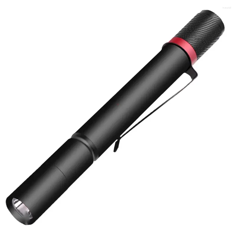 Flashlights Torches Aluminium Alloy LED Pen Lamp With The Clip (Without )