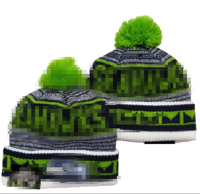 Knit Hat Seahawks Skull Cap Seahawks Beanie Seattle Beanies North