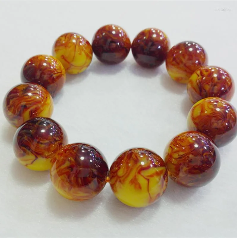 Bangle 2023 Time-limited Pulseiras Viking Bracelet Two Generation Poland Amber Beeswax Old Hand On Honey Men's Fashion