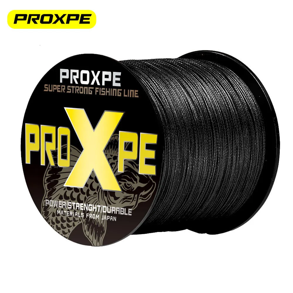 PROXPE Braided Fishing Line Fishing Line 8 Strands Smooth Multifilament PE  Fly Carp Wire With Wear Resistant Woven Thread Available In 100M, 300M; 500M  And 1000M Lengths Model: 230403 From Nian07, $12.05