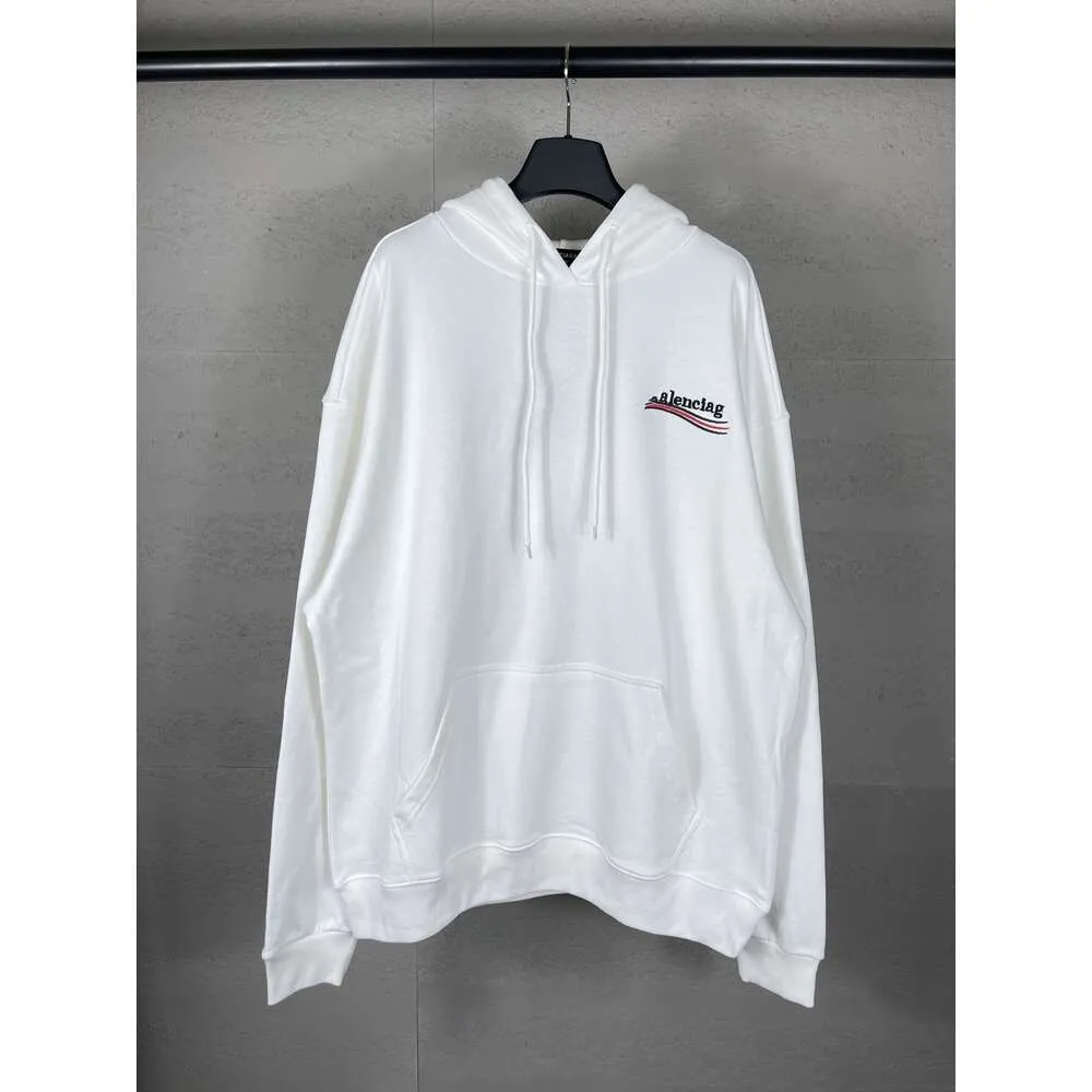 Loose Hooded Balenciaga 1 4 Zip Hoodie For Men Paris Sleeved Sweater With High Quality Family Adhesive Tape Casual Paper Letter Printing Unisex Design ODMX Version From Luxurywatchbo Vendor 51.31 DHga...