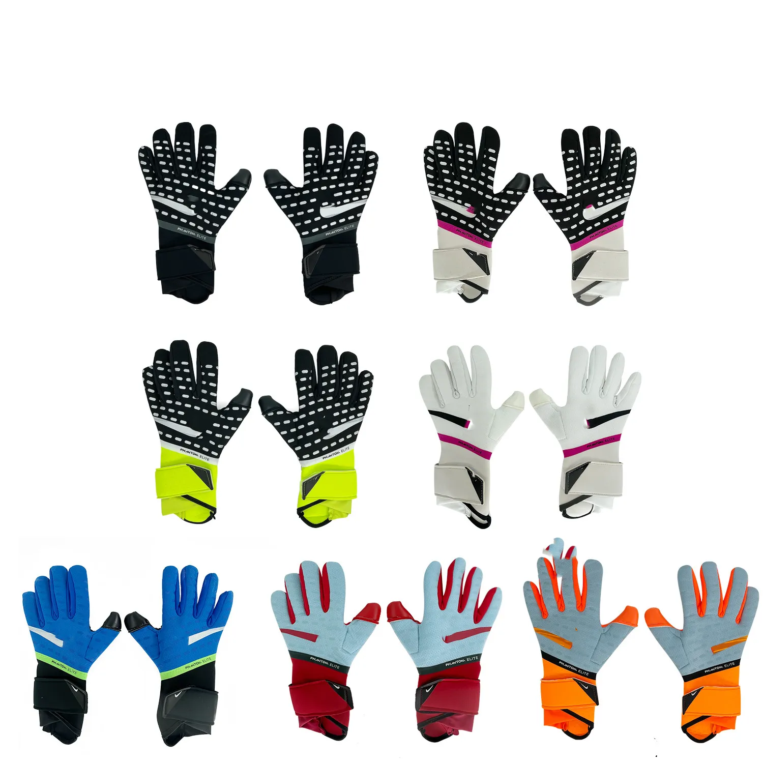 Assassin Football Gardin Goot Gloves Adult Youth Anti Slip Breathable Latex Inner Seam Dark Evil Goal Garden Gloves Gloves Equipment DFD