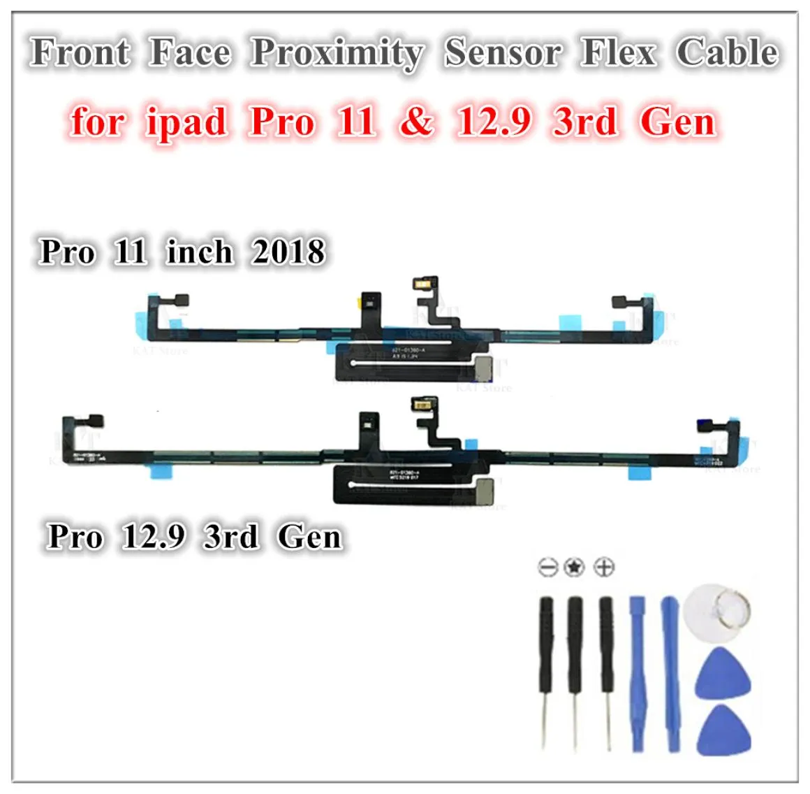 1Pcs for iPad Pro 11 1st 2nd Gen 129 inch 3rd 4th Generation Front Face ID Proximity Sensor Flex Cable Replacement Parts9427033