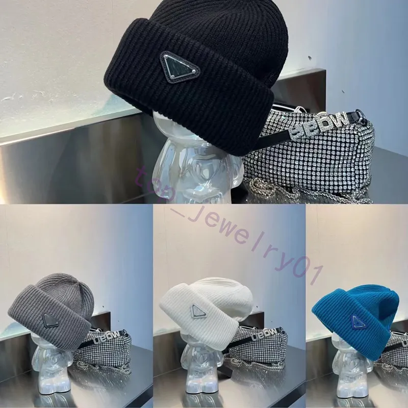 Luxuriöser Hut ohne Krempe, Designer-Männer und Damen, Modedesign, kalter Hut, Herbst-Wollhut, Brief, Jacquard, neutral, warm, Totenkopf-Hut, Mütze