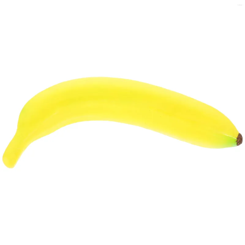 Dekoracja imprezowa sztuczne owoce realistyczne Banana po rekwizyty kuchenne ślub ()