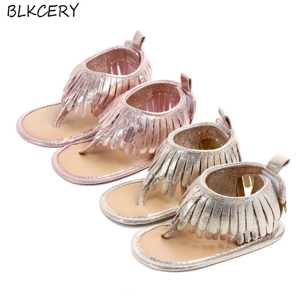 Sandaler Ny spädbarn Baby Girl Sandales Newborn Bebes Summer Shoes Toddler Footwear för 1 års tränare Boy Sandalen Accessories Doll Shoe Z0331