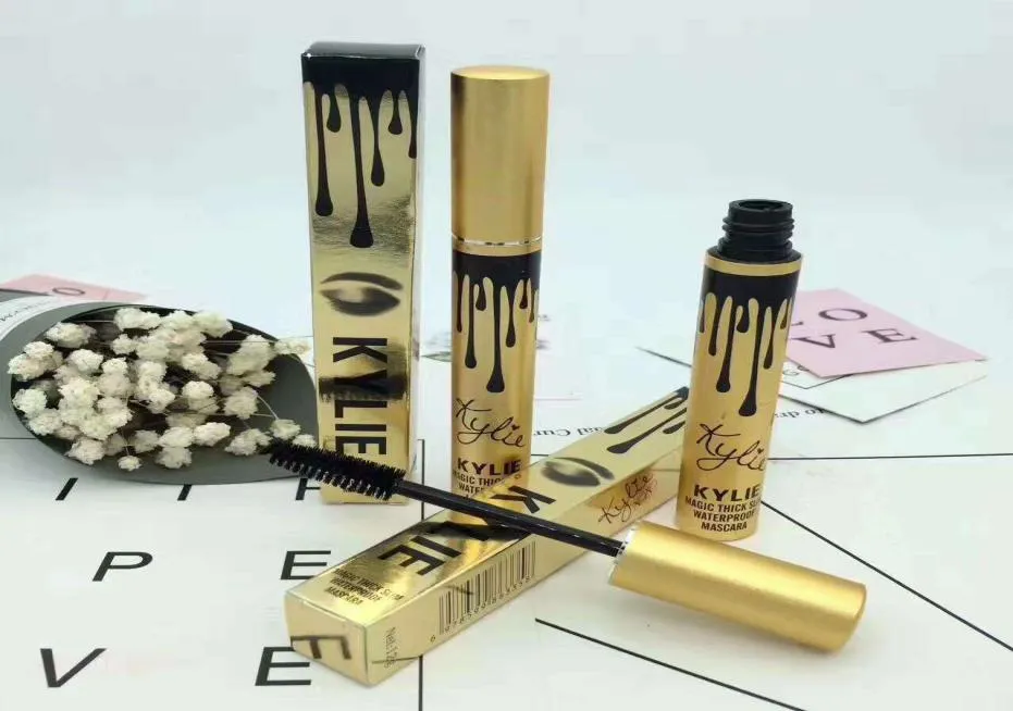 Kylie Long Curling Mascara Mascaraメイクアップまつげブラック防水ファイバーマスカラアイラッシュメイク4Dシルクファイバーラッシュマスカラ1309663