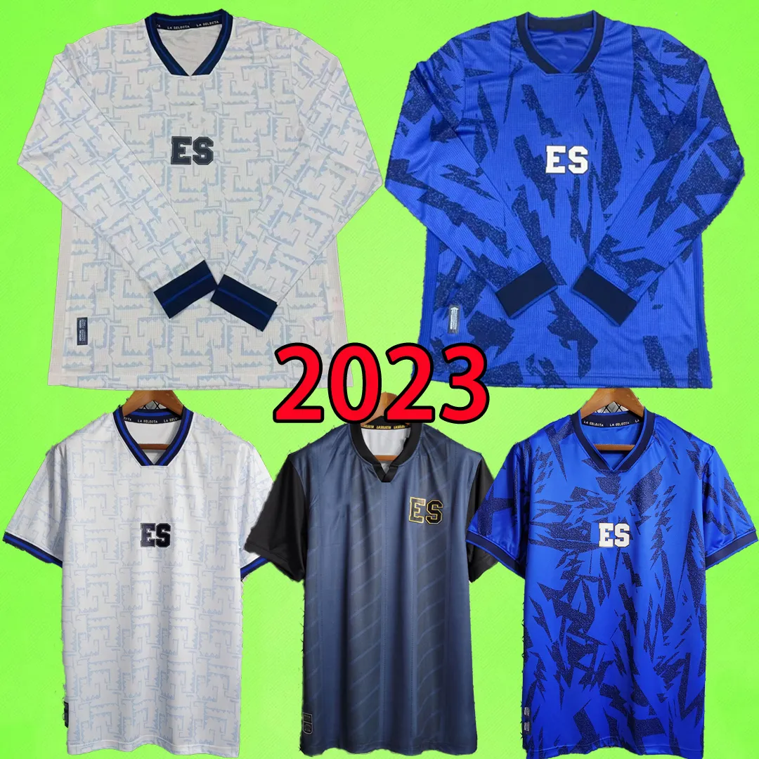 2023 2024 El Salvador Fußballtrikots Nationalmannschaft Heim Auswärts 23 24 Alex Roldan Eriq Zavaleta Brayan Gil Hurtado Bryan Tamacas Herren Fußballtrikots kurz langarm