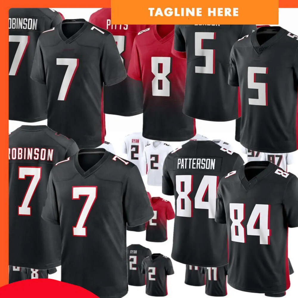 7 Bijan Robinson 8 Kyle Pitts 3 Jessie Bates III 5 Drake London 6 Younghoe Koo 24 A.J. Terrell Jr. 9 Desmond Ridder 97 Grady Jarrett men women youth Football Jerseys