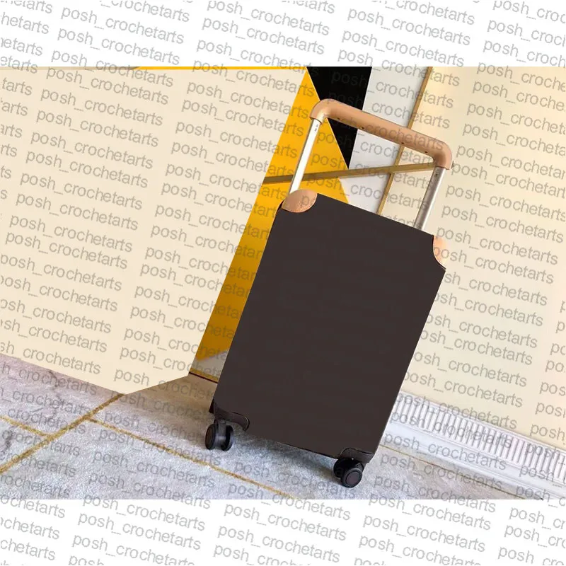 Fashion Cabin Size Trolley Trolley Rifiniture in vera pelle Valigie Unisex Style Carryone Suitcase