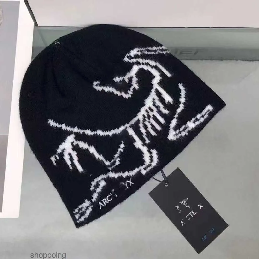 Grotto toque stickad hatt kashmir hatt hatt kvinnors mäns mössa fashionabla stickad hatt forntida fågel