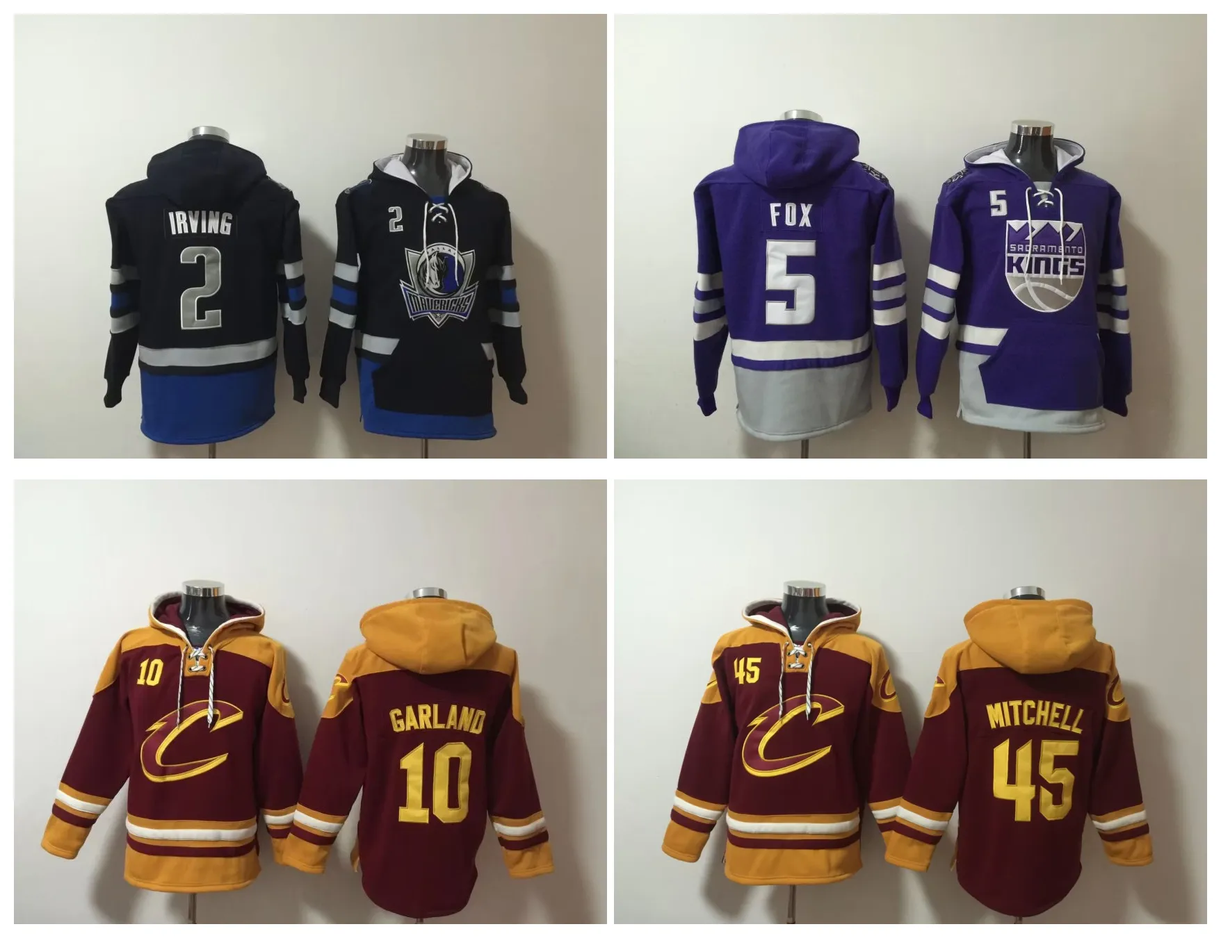 Sudadera De Baloncesto Masculino Deaaron Fox Jerseys Cavaliers