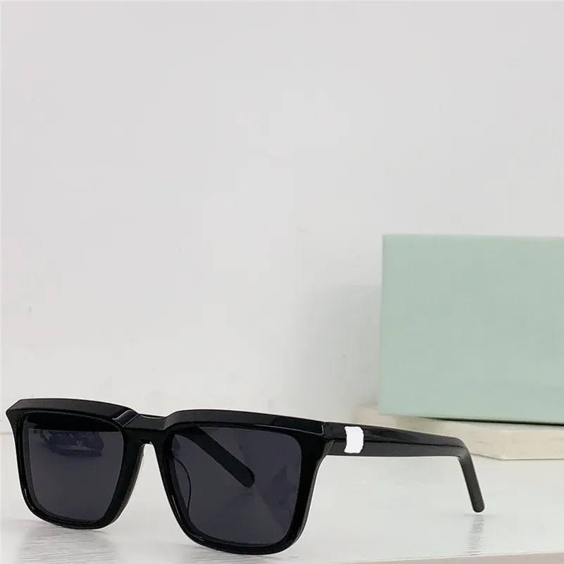 Neues Modedesign, quadratische Sonnenbrille, 067-Acetat-Rahmen, einfache Form, Street-Style, vielseitige Outdoor-UV400-Schutzbrille