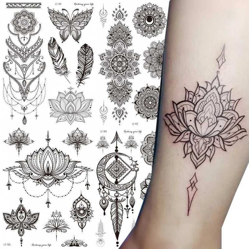 Source Factory Price Water Transfer Printing Temporary Tattoo