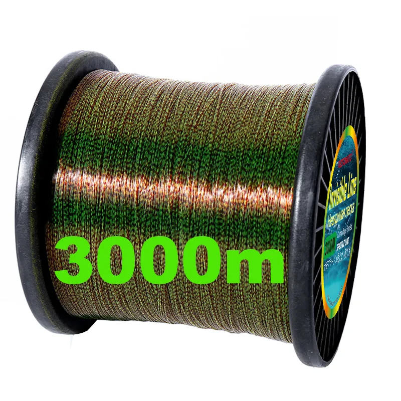 Braid Line 3000m 1000m Invisible Fishing Line 3D Spoted Bionic Fluorocarbon  Coated Monofilament Nylon Line Speckle Carp Algae Fishing Pesca 230331 From  16,48 €