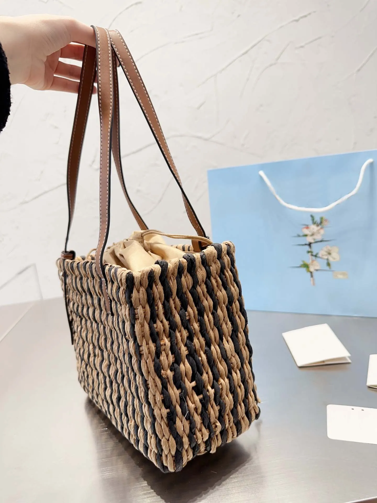 Straw Bag Straw Clutch Purse Raffia Rattan Summer Evening Bag