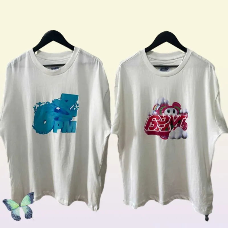 6PM SEASON Tshirt Men Women 3D Cartoon Tops Tees 6PMSEASON T Shirt The Quality 100 Cotton Tees X07261479361