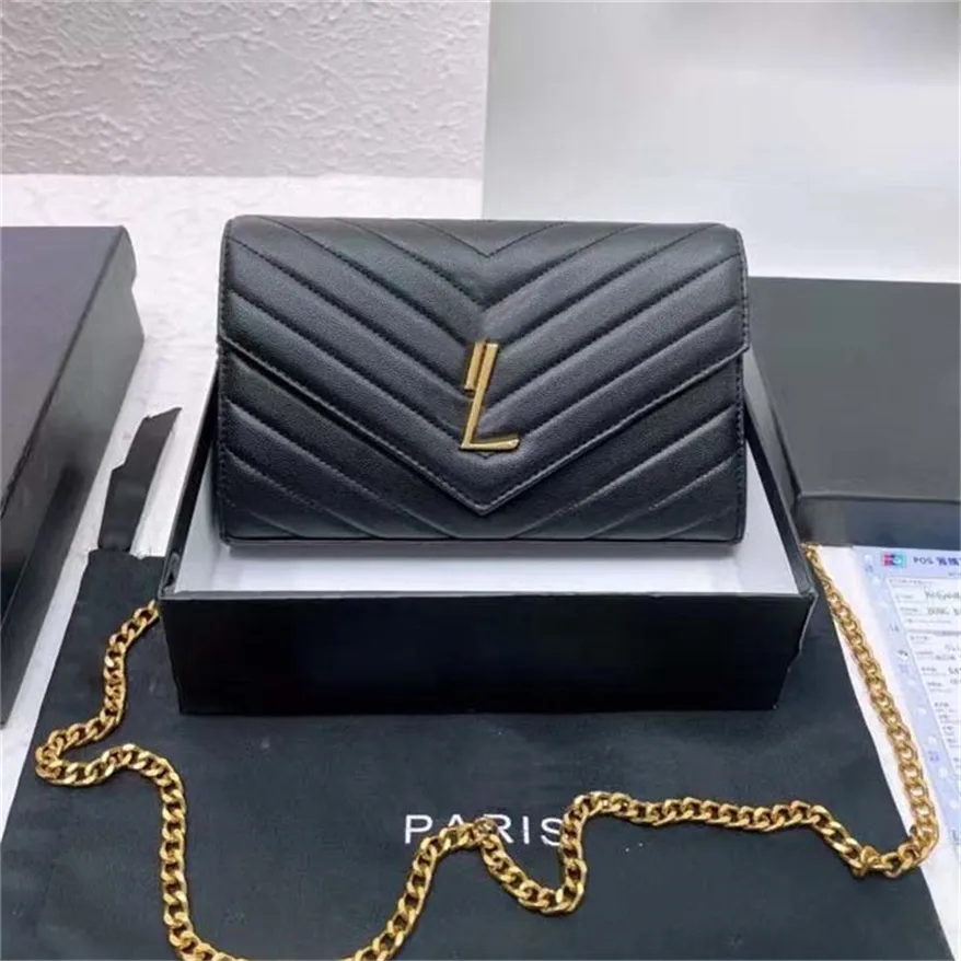 2023 Fashion Designer Ss23 Woman Bag Women Shoulder Black bag Handbag Purse Red Original Box Genuine Leather Cream cross body chain high grade quality