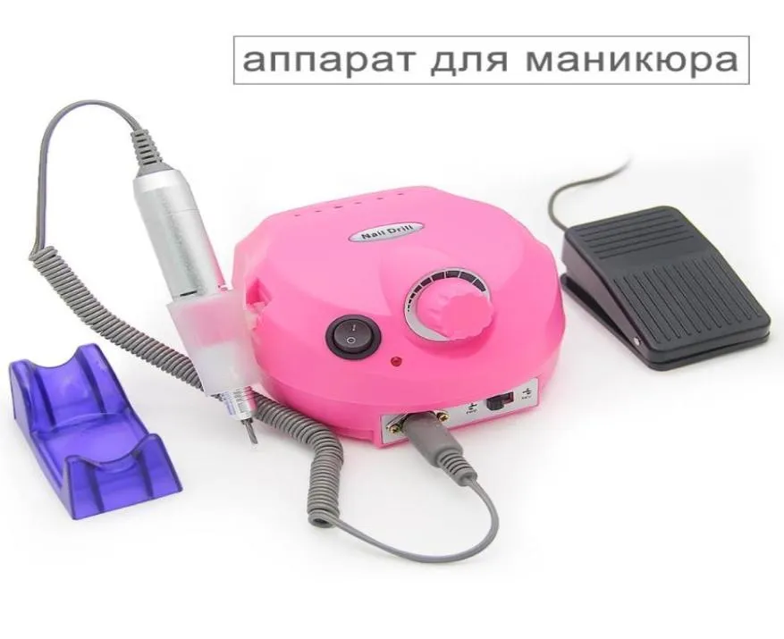 LKE 30000 RPM Professionell Electric Nail Borr Accessory Nail Art Equipment Bits Manicure Machine Arts Tools4736335