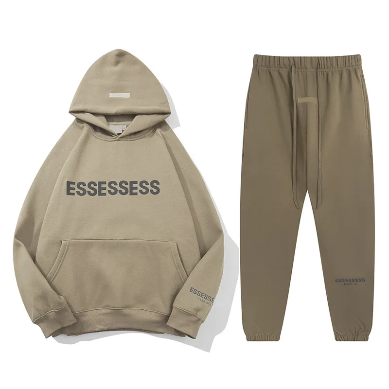 Sweats à capuche pour hommes Sweatshirts Hommes et femmes Loisirs Tendances de la mode Designer Survêtement Essentialhoodie Set Casual Oversize Essentail Sweat à capuche Pull 414