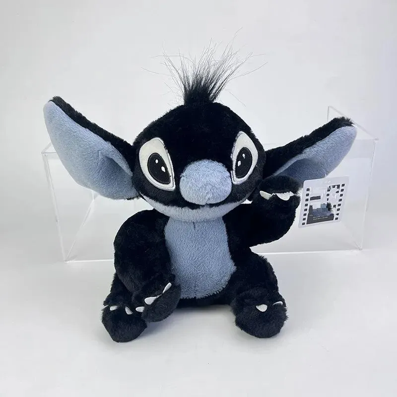 Lindos juguetes de peluche negros, muñecas rellenas de Anime, regalos de cumpleaños, decoración del dormitorio del hogar