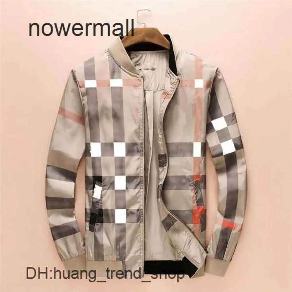 M3 Burberies Jacket Burbery for Man Hoodie Fashion Designer Mens Jacket Spring Autumn Outwear Windbreaker Zipper Clothes Coat 258