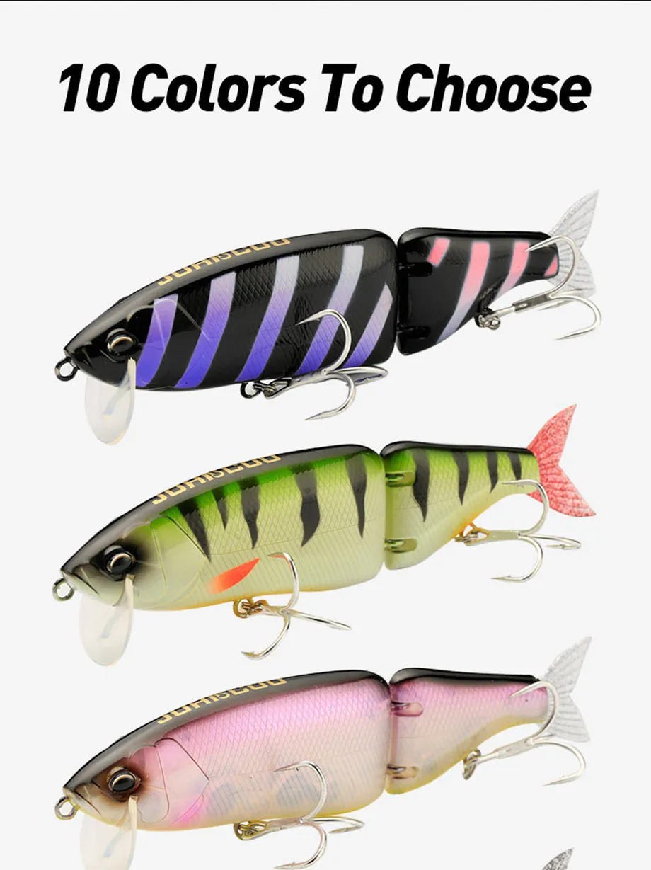Premium Jointed Swimbait Lures Deutsch For Predator, Wobbler, Minnow, Pike  135mm/160mm Artificial Hard Bait For Fishing 230403 From Nian07, $12.29