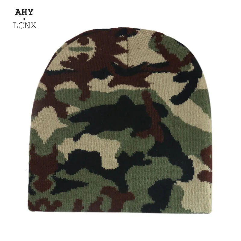 Beanieskull Caps Winter Men's Hat Women's Outdoor Spring Hat Warm Knitte Hats Army Green Camouflage Men for Men for Men Bonnet Gorro Men's Cap 230403