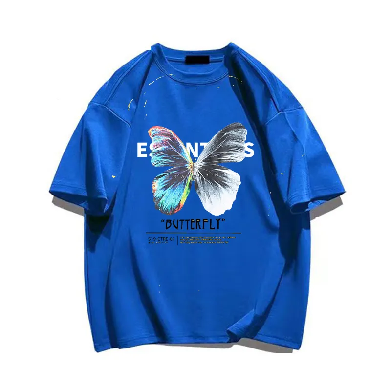DHgate.com:Mens Oversized 100% Cotton Hip Hop Butterfly Tee