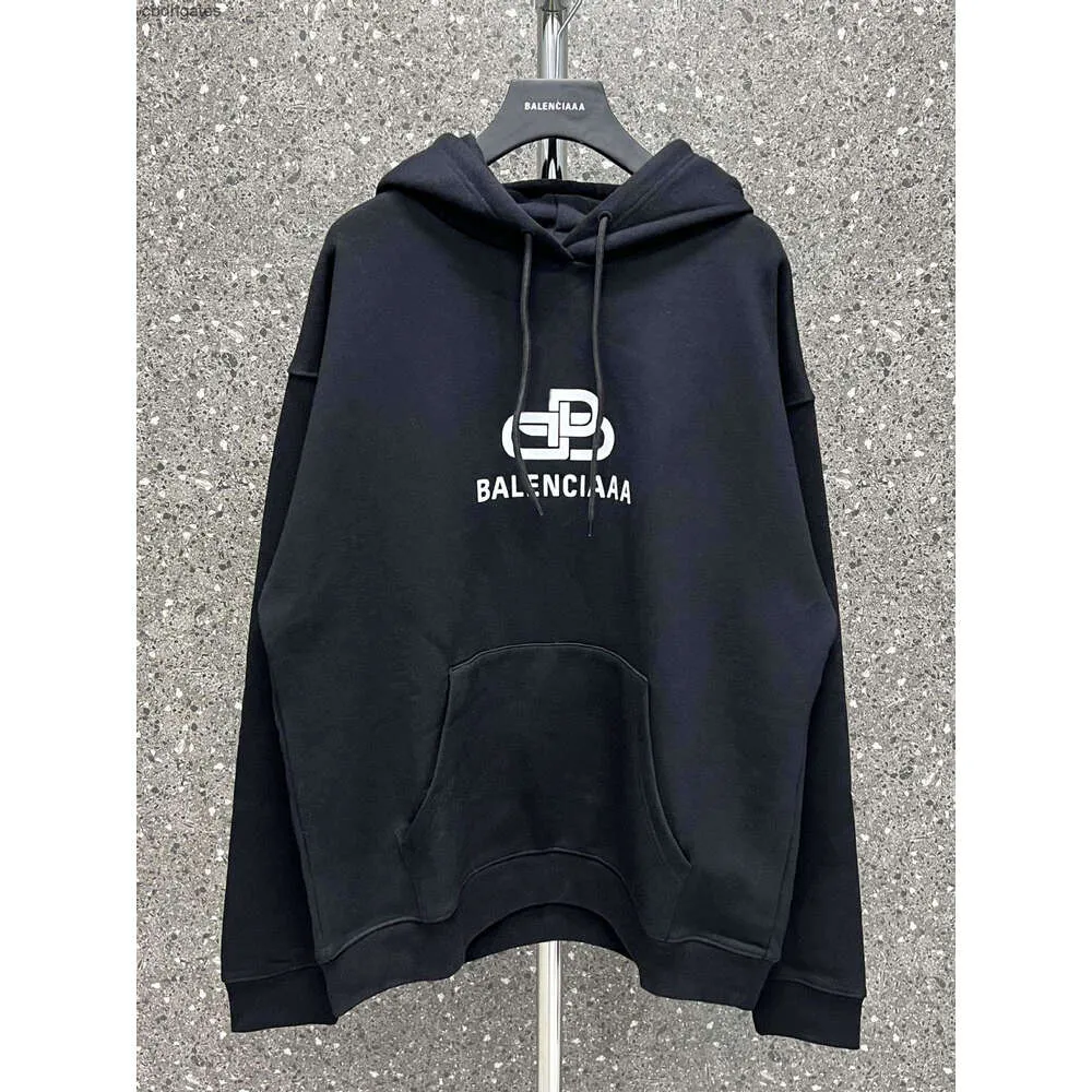 Bouton ample Balencaiiga Nouveaux sweats à capuche pour hommes Sweat à capuche Paris Pull Lock B Imprimé Famille Femme Haute Edition Jll9