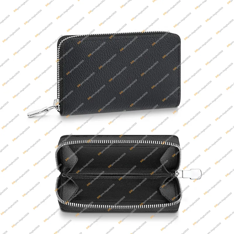 Unisex Fashion Casual Designer Luxury Zippy Coin Purse Vertical Wallet Credit Card Holders Key Pouch TOP Mirror Quality M81662 N63076 M30511 Business