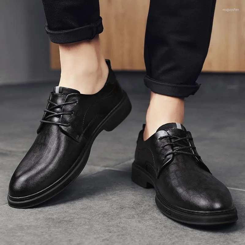 Scarpe Da Uomo In Pelle Oxford Scarpe Da Ufficio A Colori A Basso Colore A Basso Colore Autunno Da 34 01 DHgate