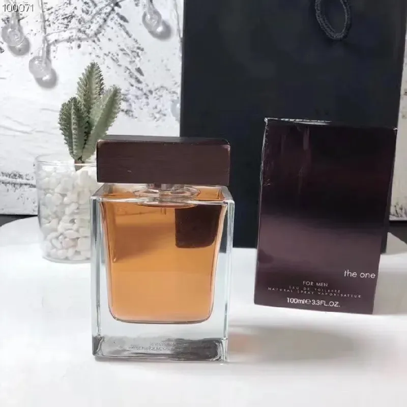 남성 향수 100ml 하나의 향기 3.3oz au de parfum 긴 지속 냄새 EDP 브랜드 맨 향수 스프레이 쾰른 고품질 빠른 배달