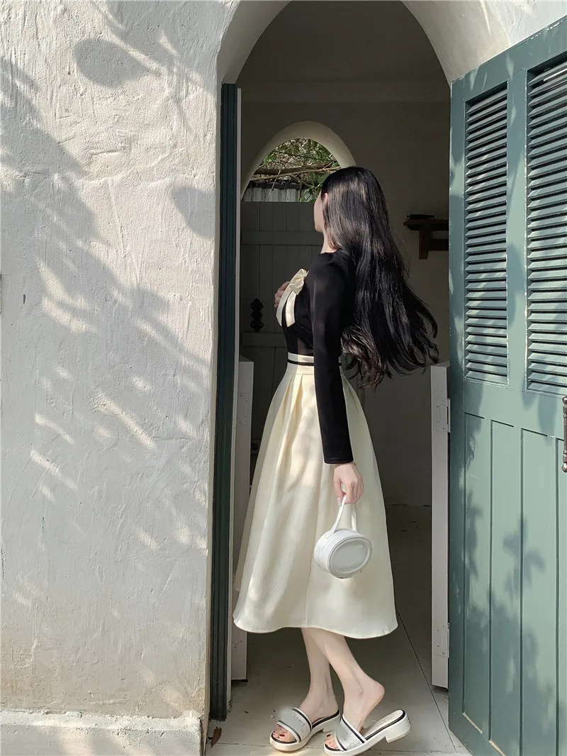 chinese dress ladies Petal and Pup Women's Betina Bow Front Maxi Dress