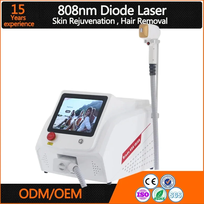 Machine Laser à Diode RF 2000W 808nm, 3 longueurs d'onde, épilation permanente sur glace, Instrument de beauté pour rajeunissement, pour usage en Salon, le plus récent