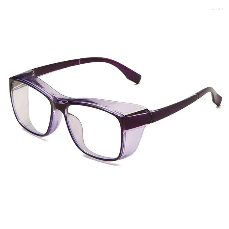 Lunettes de soleil Lunettes coupe-vent avec protection latérale Anti-poussière Anti-allergie au pollen Lunettes de lecture à lumière bleue Protection des yeux Oculos Lunette