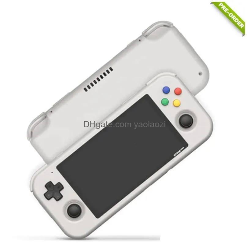 Draagbare gamespelers Retroid Pocket 3 Plus 4,7 inch handheld console 4G128G Android 11 Touch Sn 2,4 G / 5G Wifi 4500 Mah 618 Ddr4 Gifts Dhjdq