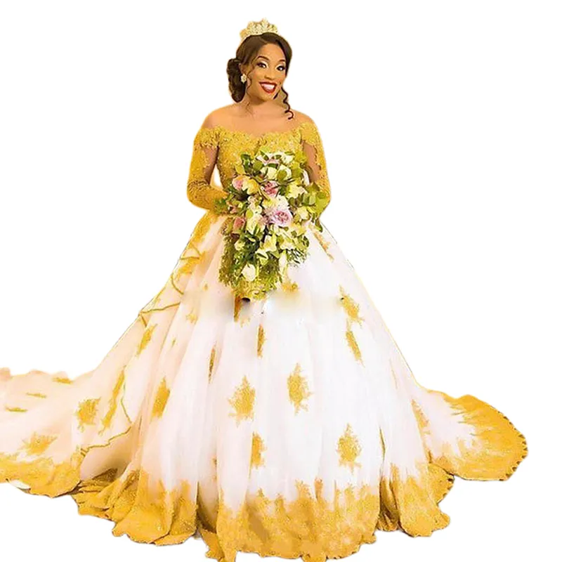 green emerald velvet dress Yellow Lace Tulle Prom Dress with Spaghetti Strap FD6053 – Viniodress main image 1