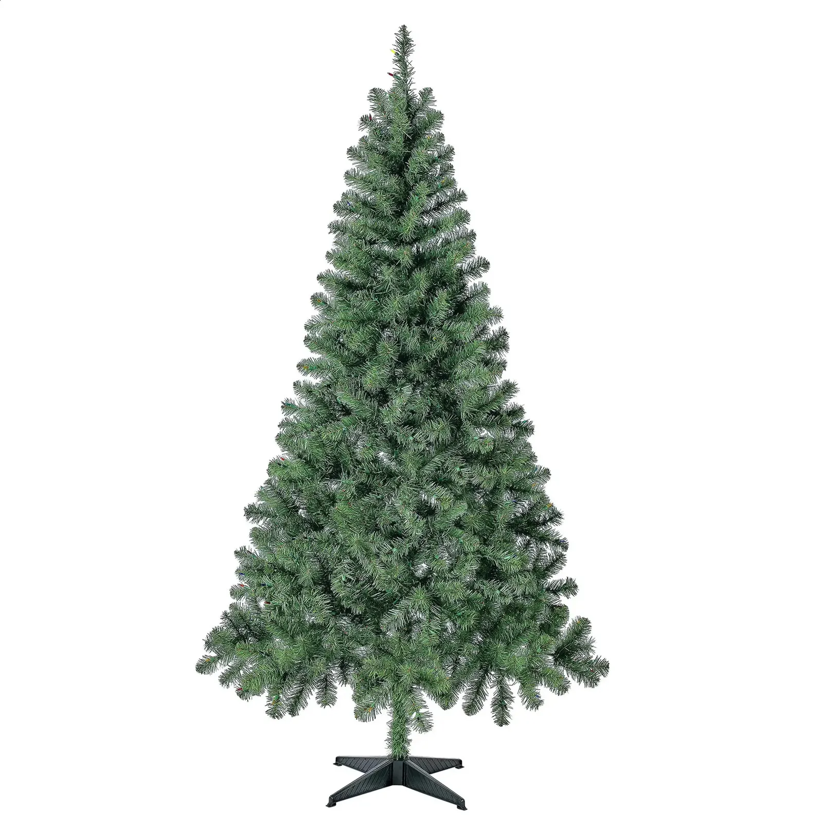 Dekoracje świąteczne 65 stóp Prelit Madison Pine Artificial Tree Holiday Decor with Lights Stand 231102