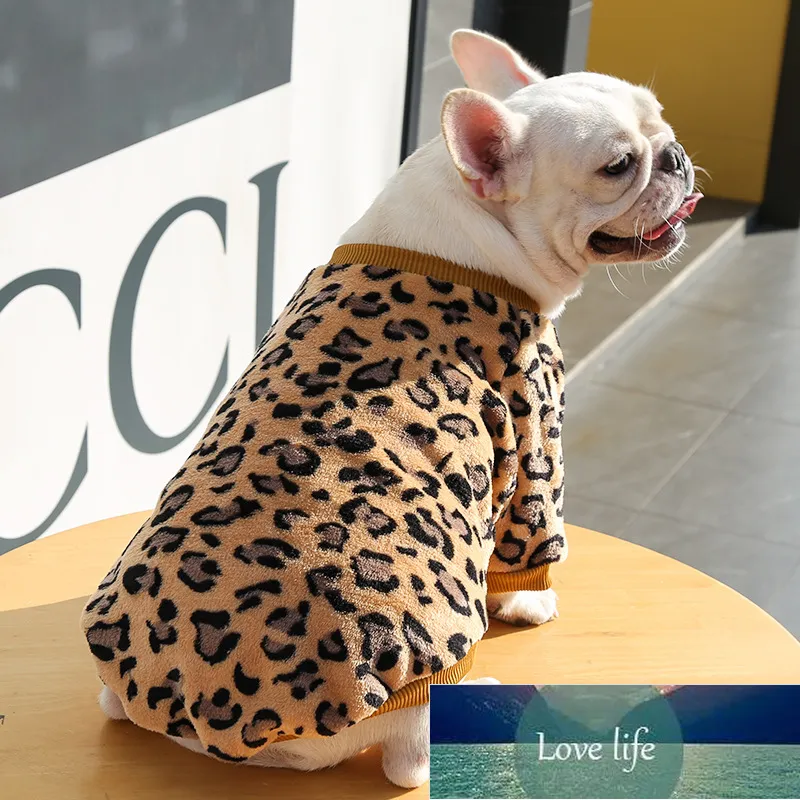 Medium Large Dog French Bulldog Puppy Winter Thermal Pajamas Coat Pet Supplies Cat Two-Legged Clothes