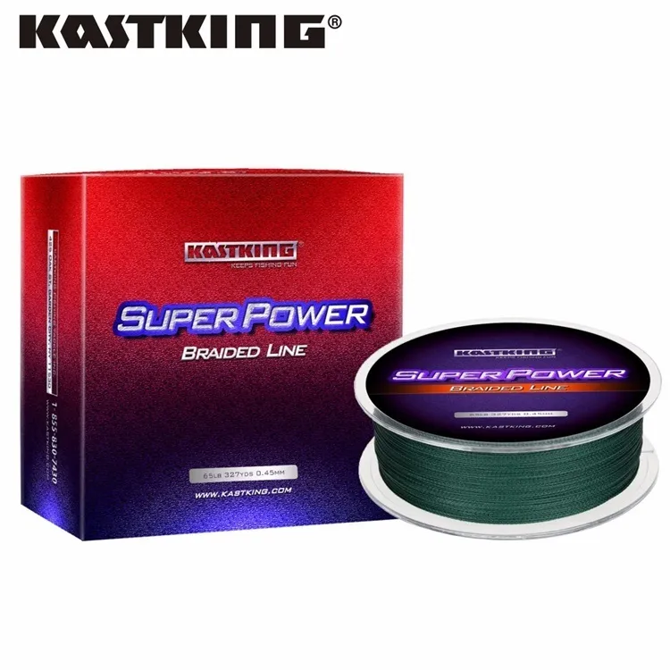 KastKing 300m Braided Fishing Line Fishing Line Options White, Gray, Green,  Yellow, Blue Strong Abrasion Resistance Line 10 80LB From Kua09, $10.53