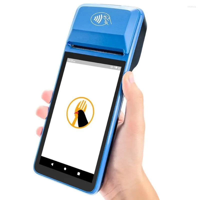 All-in-One-Point-of-Sale-Handgriff-Kontaktlos-POS-Hardwaresysteme NFC-tragbares Maschinengerät für den gewerblichen Einzelhandel